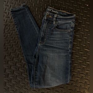 American Eagle Outfitters Women’s Dark Indigo Skinny Jeans